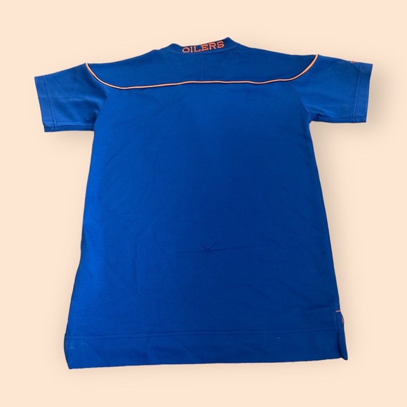 Boys NHL Short Sleeve Oilers Hockey Shirt - Picture 2 of 9